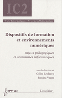 Dispositifs de formation et environnements numériques