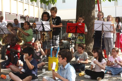 ecole en "sons" chantier