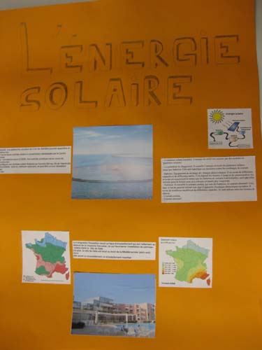 affiche solaire G1